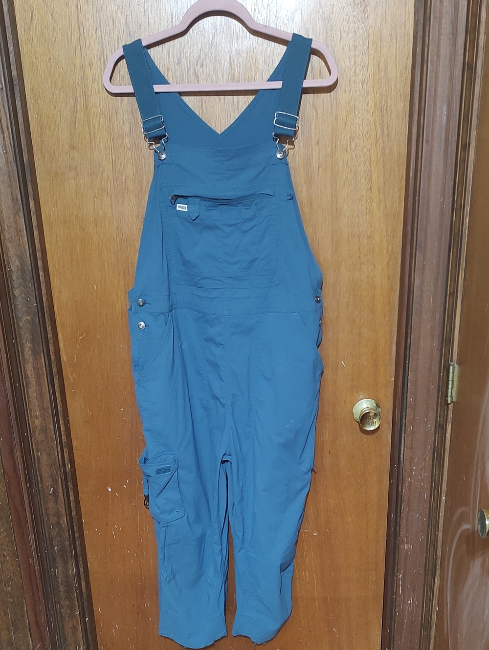 Duluth Heirloom Gardening Overalls Teal